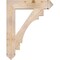 Ekena Millwork Merced Arts & Crafts Smooth Bracket, Douglas Fir, 5 1/2"W x 30"D x 38"H BKT06X30X38MRC03SDF - alternate 2